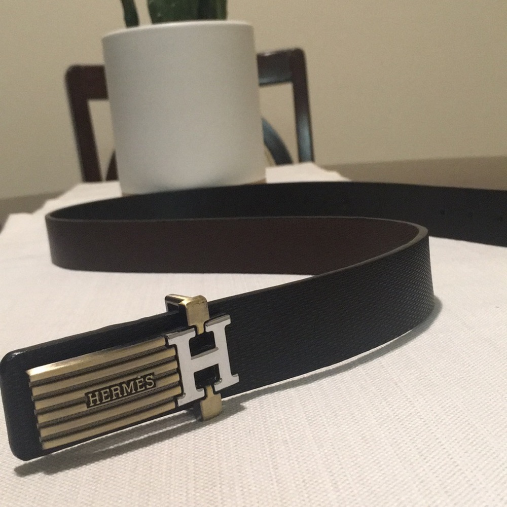 Men’s Hermès belt